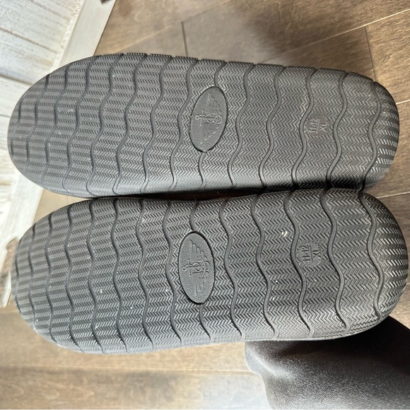 Dockers Men's Moccasin Slippers Suede Slip On Plaid Size 11/12 - Picture 7 of 8